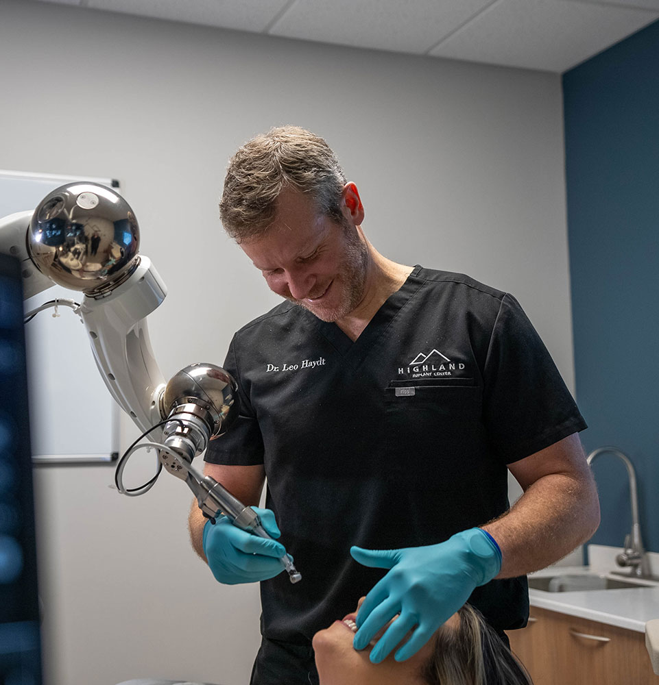 All On 4 Dental Implants Raleigh, NC Robotic Surgery